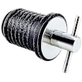 Miniatyrbilde 1 av 5: Justerbar dreneringsplugg for båt, gummiplugg med 304 håndtak i rustfritt stål, dreneringsplugg for båt