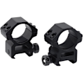 Miniatyrbillede 4 af 5: Lavprofil kikkertsigteringe - 25,4 mm adaptermonteringsringe med 20 mm Weaver/picatinny-skinne
