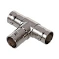 Miniatyrbild 5 av 5: BNC-hane till 2 honkontakts RF-koaxial T-adapter med BNC-honkontakt 3-vägs splitter