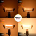 Miniatyrbilde 2 av 4: 100W 118mm R7s Dimbar Halogen Pære Varmt Hvit 2800K