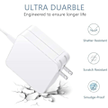 Miniatyrbillede 3 af 5: 60w Mac Book Pro-oplader - Udskiftning 60w T-tip Mac-oplader