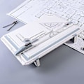 Miniatyrbilde 2 av 5: Tegnebrett A3 Tegnebord med Parallell Bevegelse Vinkelmålingssystem