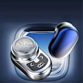 Pikkukuva 5 / 5: Kannettava sähköparranajokone taskuun miesten miniparturi LCD-virtanäytöllä ladattava Tr