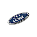 Pikkukuva 1 / 5: 9\" 3-nastainen sininen Ford Oval -säleikkömerkki Transit Mk6 Mk7 2006 - 2014