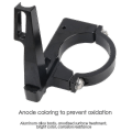Miniatyrbilde 3 av 5: Litepro Sp8 Sykkel Front Derailleur Adapter Konverteringsbase 40mm Svart