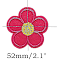 Miniatyrbilde 2 av 4: 48 stk blomsterlapper for klær Re rotter (12 S)