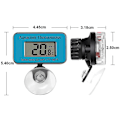 Miniatyrbild 3 av 5: Akvarie Termometer LCD Digital Vattentät Termometer Med Sugkopp Fisk Tank Vatten Temperatur Termometer För Fisk Tank Akvarium