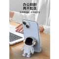 Pikkukuva 3 / 5: Yhteensopiva iPhone 12 -kotelon kanssa Söpö 3D-astronauttijalustan muotoilu Kamera P Far peak blue