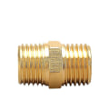 Pikkukuva 1 / 4: 1/8 Quot; 1/4 Quot; 3/8 Quot; 1/2 Quot; 3/4 Quot; 1 Quot; Bsp Male Brass Pipe Equal Reducing Hex Nipple Fitting Adapters Connector Water Home Garden 3l8 BSP Better
