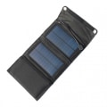 Miniatyrbild 5 av 5: 7w solpanel batteriladdare utomhus hopfällbar bärbar solenergi powerbank