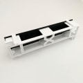 Pikkukuva 5 / 5: 10-port Cat6 suojaamaton patch-paneeli telineasennukseen 10 x Gigabit Rj-45 Ethernet-porttia White