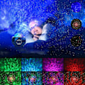 Miniatyrbillede 4 af 4: Galaxy Stjerneprojektor Lys Stjernelys Himmel Natlys Loftsprojektor Lys Til Soveværelse Værelse Hjem, Stjernehimmel Projektor USB-drevet