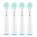 Miniatyrbillede 1 af 5: Elektrisk Tandbørste Udskiftning Børstehoveder Refill, 4Count Style 6