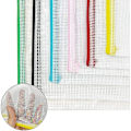 Miniatyrbilde 3 av 5: Plastlommebøker - 24 stk plastmapper Dokumentlommebøker A5 Ziplock-poser Plastlommer