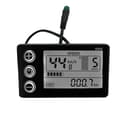 Elektrisk cykeldisplay 24v/36v/48v Vattentät Lcd-display S866 Controller Panel Dashboard För Ele