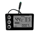 Miniatyrbilde 1 av 5: Elektrisk sykkeldisplay 24v/36v/48v Vanntett LCD-display S866 Kontrollerpanel Dashboard For Ele