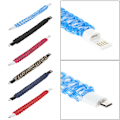 Miniatyrbillede 3 af 5: Micro USB Hurtigoplader Kabel Opladning Ledning Synkronisering Dataoverførsel Tråd Bærbar