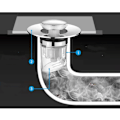Miniatyrbillede 5 af 5: Badeværelsesvaskprop, Vaskprop, Pop Up Universal Badekar Drænfilter Vask Drænprop Med Anti-tilstopning Anti-lugt Og Anti-insekt Si.