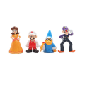Miniatyrbilde 5 av 5: 48 stk/ Sett Super Mario Familie Luigi Yoshi Bowser Wario Peach Toad Daisy Figur Modell Leke