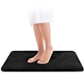 Miniatyrbillede 4 af 4: Bademåtter til badeværelse skridsikre - Sort 17\" x 24\" Memory Foam Badeværelse black