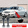 Pikkukuva 2 / 5: 2 kpl konepellin jousi, korkea joustavuus, helppo asentaa, auton lisävaruste, konepellin lukitusjousi A2048800127 2048800127 C63 Amg C250 C300 C350 -autoihin