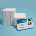 Miniatyrbilde 5 av 5: 100 Premium Hvite Blanke Inkjet PVC ID-kort Plast Dobbeltsidig Utskrift Kort