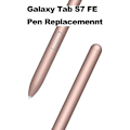 Pikkukuva 2 / 5: Tab S7 FE -kynän korvaava S Pen ilman Bluetoothia Samsung Galaxy Tab S7:lle, Tab S7+ Plus:lle, Tab S7 FE -kynälle (Rose Gold) + kärjet