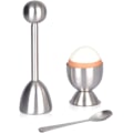 Miniatyrbild 1 av 5: Äggskärare Set, Fullkokt Äggverktyg Set, Rostfritt Stål Ägg