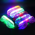 Miniatyrbilde 2 av 5: Led-briller som lyser i mørket, festutstyr for barn, 24-pakning med blinkende plastbriller med lys, leker i bulk, blinkende lys som passer til konserter, bursdager og mer
