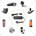 Miniatyrbillede 4 af 5: 12v 15a 160w Bilkonverter 220v Til 12v Billader Adapter Konverter Bil Hjem - Lighter Konverter Eu Stik
