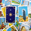 Pikkukuva 4 / 5: Espanjalainen englantilainen Smith-Waite espanjalainen Smith-Waite Tarot-pakka