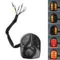 Miniatyrbilde 4 av 5: Led motorsykkel baklys bremselys blinklys passer til Monkey C50 Cub Xl80s Chaly Cf50 Cf70 Dax St70 St50 Ct70