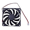 Miniatyrbild 2 av 5: 80mm 2-stiftskontaktfläkt för datorfodral Cpu Er-kylare