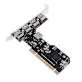 Pikkukuva 2 / 3: 5 Portin USB 2.0 PCI-Hub-ohjainlaajennuskortti 480 Mbps Työpöydän Muunnin NEC720101 Piirisarja Ohjain