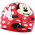 Miniatyrbillede 1 af 5: Børns Minnie svømmehætter, behagelig silikone svømmehætte, Swi