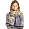 Miniatyrbillede 1 af 5: Elegant Sjal Wrap Vinter Varme Og Stil I En Poncho Cape