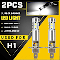 Pikkukuva 1 / 4: 2x H1 LED-ajovalolamppujen muuntokitti, kauko- ja lähivalo, sumuvalo L