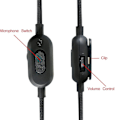 Miniatyrbillede 2 af 5: Udskiftningsledning til Logitech G433/233/g Pro/g Pro X/hyperx Cloud Alpha/xbox One