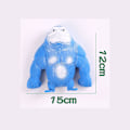 Miniatyrbillede 1 af 4: Gorilla Elastisk Svamp Blød Abe Gorilla Dekompression Legetøj Udluftningsdukke blue trumpet orangutan