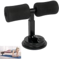 Miniatyrbilde 2 av 5: Sit Up-stativ for gulv, bærbart justerbart sit-up utstyr, svart (1 stk, svart)