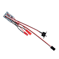 Miniatyrbilde 3 av 5: 10a Esc Børstet Hastighet Med Bremse For 1/12 1/16 1/18 1/24 Rc Bil Crawler C24 B16 B24 Mn D