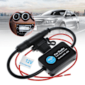 Miniatyrbilde 2 av 5: Ny 12v 25db Bil FM Radio Antenne Forsterker Booster Med Indikator Modell Ant-208