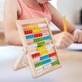 Miniatyrbillede 5 af 5: Træ Abacus, Lærende Tælleramme Legetøj Drenge