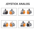 Pikkukuva 2 / 5: 10 kpl 3D Hall-efektijoystick Säädettävä Ei-ajautuva Peukalosauva Pelijoystick-moduuliohjain