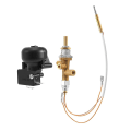 Miniatyrbillede 3 af 5: Gas Patio Varmeapparat Kontrolventil Termoelement Sensor Dump Switch Knap Propan Bålplads Kontrol Sikkerhed