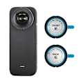 Pikkukuva 5 / 5: Insta360 One X3 -kameran objektiivin suojukset, suojakotelo