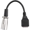 Pikkukuva 1 / 5: Adapterimuunnin DMX-kaapeli Jatkojohto XLR 3-nastainen RJ45-verkkoliittimeen (uros)