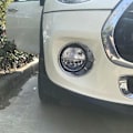 Miniatyrbillede 4 af 5: Til Mini Cooper R55 R56 R57 R58 R59 Chrome Tågelampe Lygteafdækning Forreste Kofanger Ring Trim 51117248791