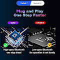 Pikkukuva 3 / 5: Pubg Mobile Gamepad -ohjain Usb-pelihiirimuunnin Ios 13.4 Androidille Pc Bluet