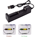 Miniatyrbillede 5 af 5: Usb Batteri Oplader Til Genopladelig Lithium Li-ion Batteri Led Opladning Display Auto Sluk